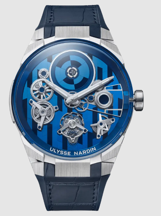 Replica Ulysse Nardin Blast Free Wheel Marquetry Watch 1760-401-3A/1A